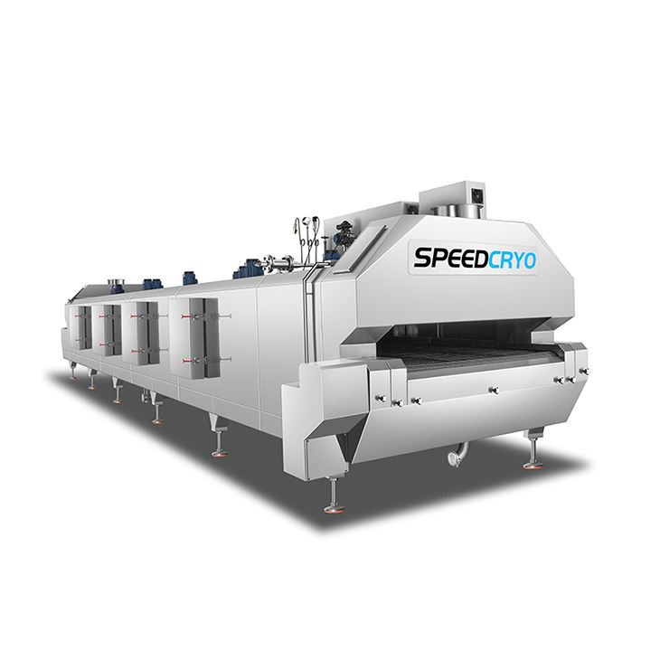 Industrial IQF Tunnel Quick Freezer