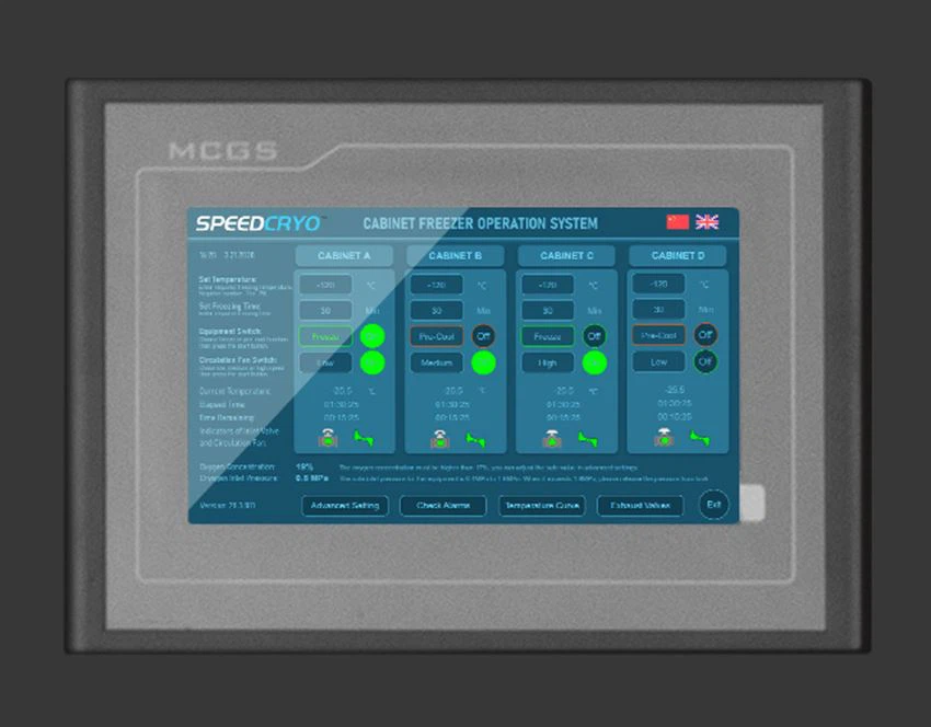 Intelligent Touch Screen PLC Control System